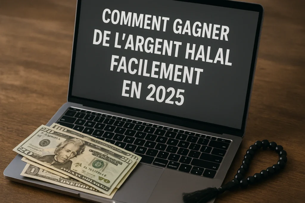 Comment Gagner de l'Argent Halal Facilement en 2025