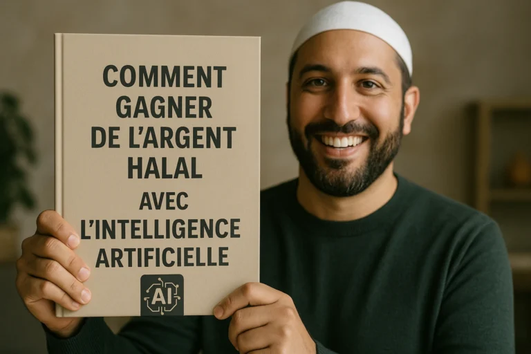 Comment Gagner de l&rsquo;Argent Halal avec l&rsquo;Intelligence Artificielle en 2025