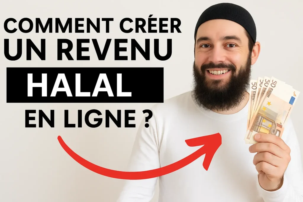 Comment créer un revenu halal en ligne ?
