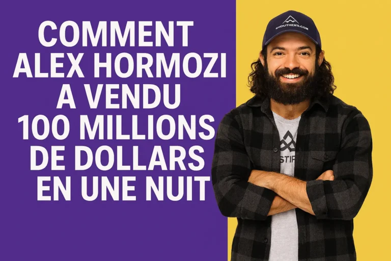 Commnt Alex Hormozi a Vendu 100 Millions de Dollars en Une Nuit (Mon Analyse Personnelle)