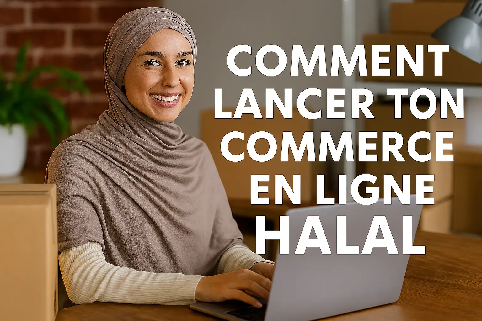 Comment Lancer Ton Commerce en Ligne Halal