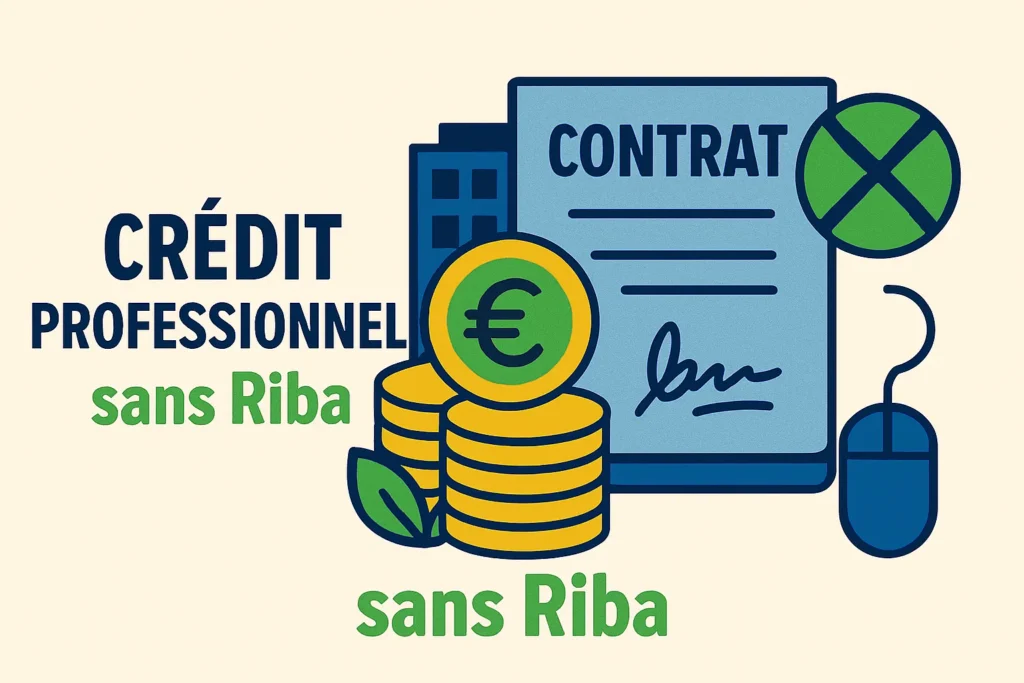 Crédit Professionnel sans Riba France - Financer Business Conforme + Guide