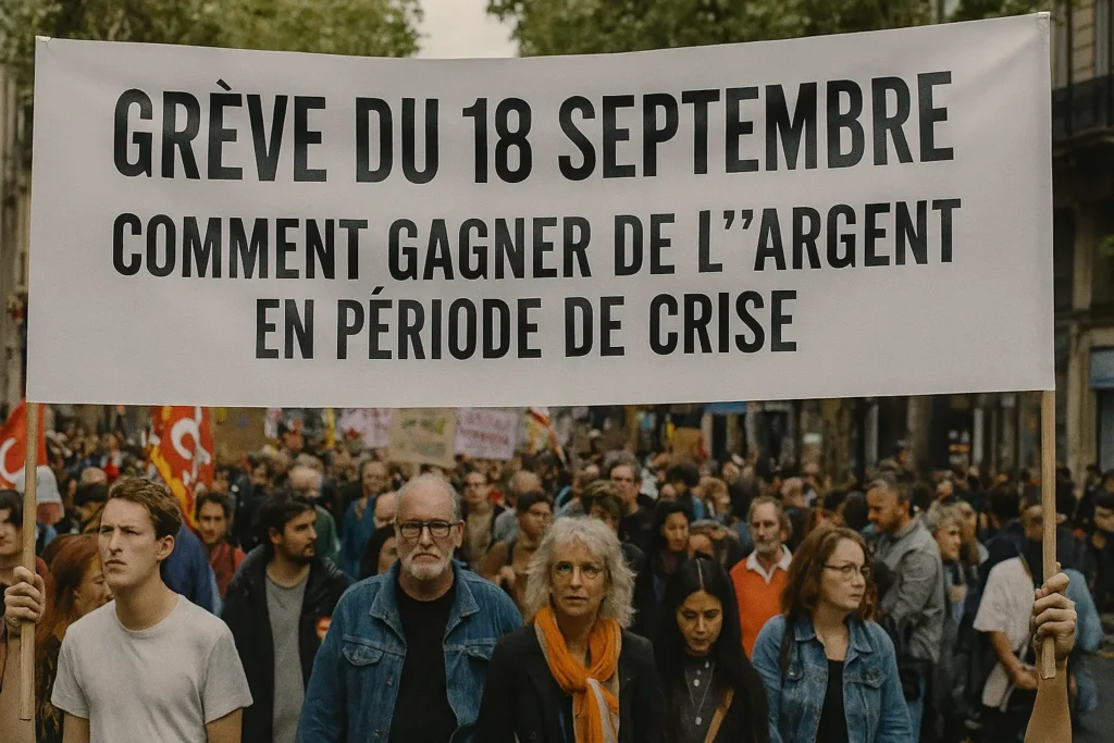 Grève du 18 septembre - Comment gagner de l’argent en période de crise
