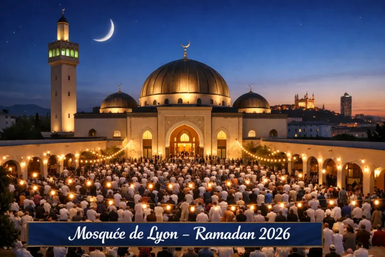 Mosquée de Lyon – Ramadan 2026