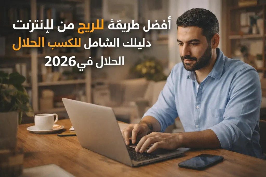 أفضل طريقة للربح من الإنترنت: دليلك الشامل للكسب الحلال في 2026