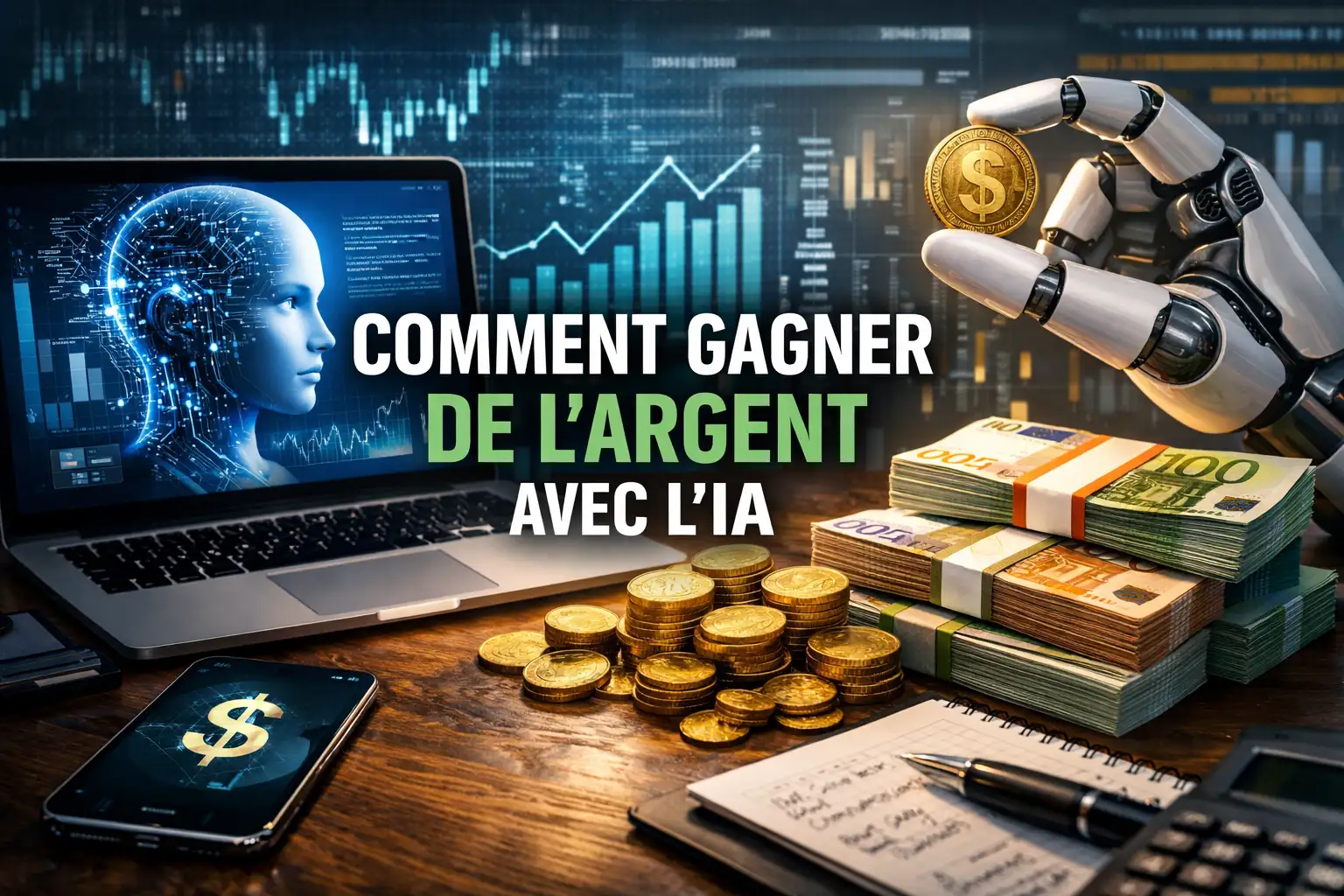 Comment gagner de l'argent avec l'IA