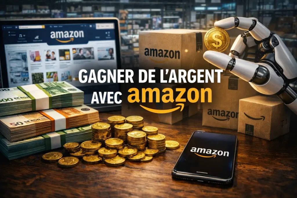 Gagner de l'argent avec Amazon 