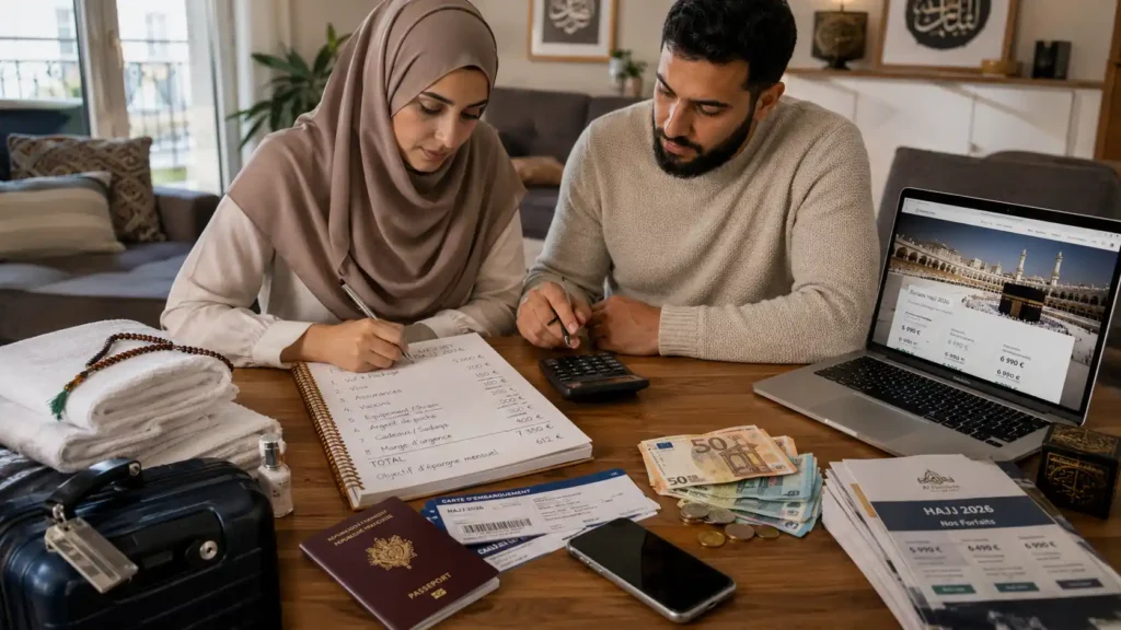 Hajj 2026 depuis la France : Prix, Budget Total et Frais Cachés à Prévoir
