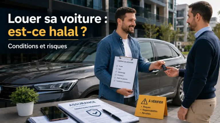 Louer sa Voiture Halal : Conditions, Assurance et Risques 2026