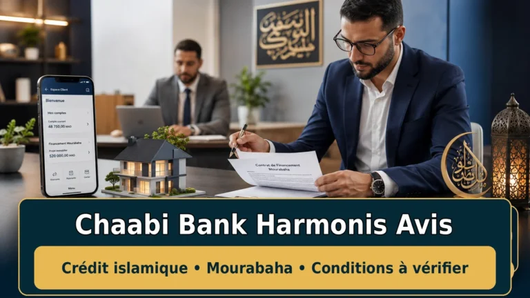Chaabi Bank Harmonis Avis 2026 : Crédit Islamique, Mourabaha et Conditions à Vérifier