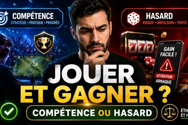 Gagner de l'Argent en Jouant : Différence entre Compétence, Hasard et Arnaque