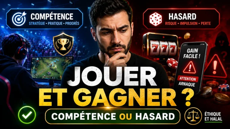 Gagner de l’Argent en Jouant : Différence entre Compétence, Hasard et Arnaque