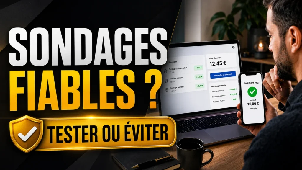 Site de Sondage Rémunéré Fiable : Lesquels Tester et Lesquels Éviter ?