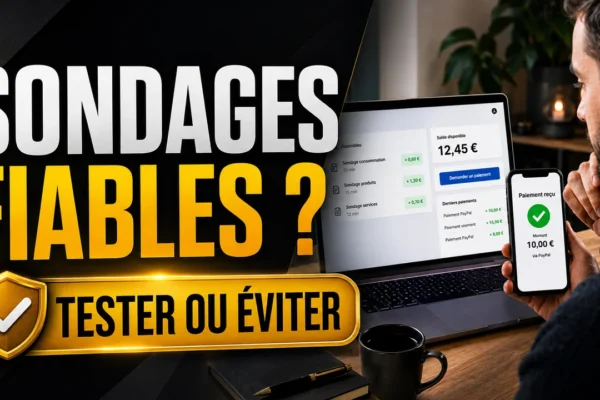 Site de Sondage Rémunéré Fiable : Lesquels Tester et Lesquels Éviter ?