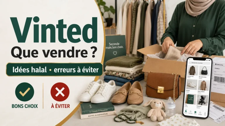 Que Vendre sur Vinted pour Gagner de l’Argent : Idées Halal et Erreurs à Éviter